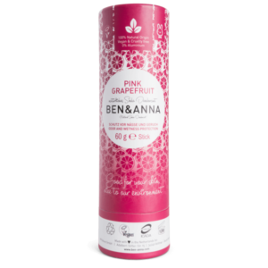 Ben & Anna Tuhý deodorant (60 g) - Růžový grapefruit - Sleva Ben & Anna