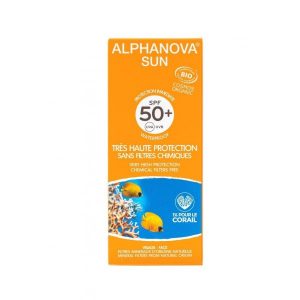 Alphanova Sun Opalovací krém SPF 50+ BIO (50 g) - s exotickou vůní monoï Alphanova Santé