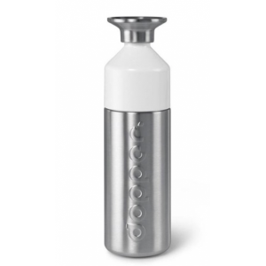 Dopper Steel Nerezová lahev na vodu (800 ml) - uzávěr slouží jako kelímek Dopper