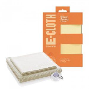 E-cloth Sada hadříků do sprchy (2 ks) - hadřík na sprchy a leštící hadřík E-cloth