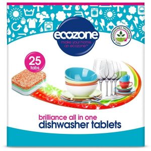 Ecozone Tablety do myčky Brilliance - vše v jednom (25 ks) Ecozone