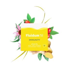 Fluidum Té Tekutá čajová směs BIO - Immunity (10 x 10 ml) - lahodný nápoj ve vteřině Fluidum Té