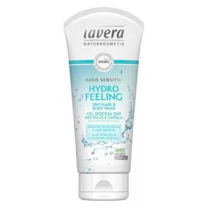 Lavera Basis Sensitive Hydratující sprchový gel a šampon BIO (200 ml) Lavera