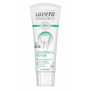 Lavera Basis Sensitive Zubní pasta s fluorem pro citlivé zuby BIO (75 ml) Lavera