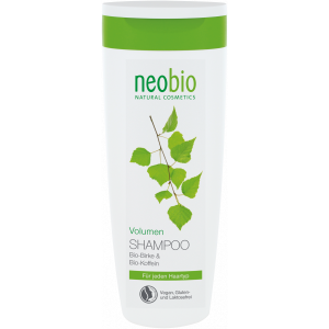 Neobio Šampon s kofeinem a břízou pro větší objem (250 ml) Neobio
