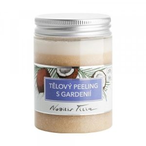 Nobilis Tilia Tělový peeling s gardenií BIO (100 ml) - luxusní péče s exotickou vůní Nobilis Tilia