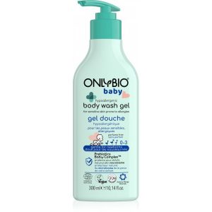 OnlyBio Hypoalergenní mycí gel pro miminka (300 ml) - vhodný pro alergiky a atopiky OnlyBio