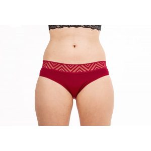 Pinke Welle Menstruační kalhotky "Moře" červené - silná menstruace (M) Pinke Welle