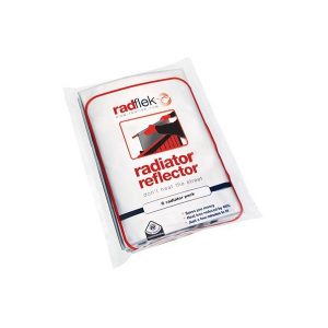 Radflek - úsporná radiátorová folie (včetně pásek Radstik) (3 ks) Radflek