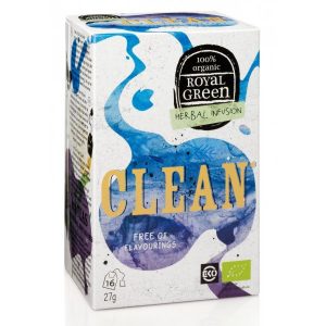 Royal Green Bylinný čaj Clean BIO (27 g) - expirace 8/2021 Royal Green