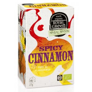 Royal Green Bylinný čaj Spicy Cinnamon BIO (27 g) - expirace 8/2021 Royal Green