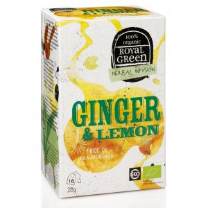 Royal Green Zázvorový čaj Ginger & Lemon BIO (28 g) Royal Green