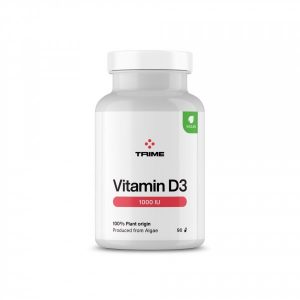 Trime Vitamin D3 - cholekalciferol 1000 IU (90 kapslí) - získaný z vodních řas Trime