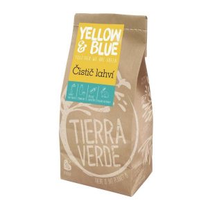 Yellow&Blue Čistič lahví (1 kg) - pro snadné mytí lahví a lahviček Yellow&Blue (Tierra Verde)