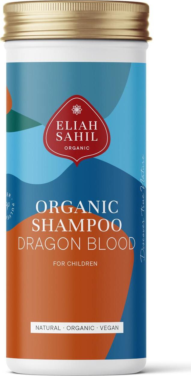 Eliah Sahil Organic Práškový šampon pro děti dragon blood 100 g
