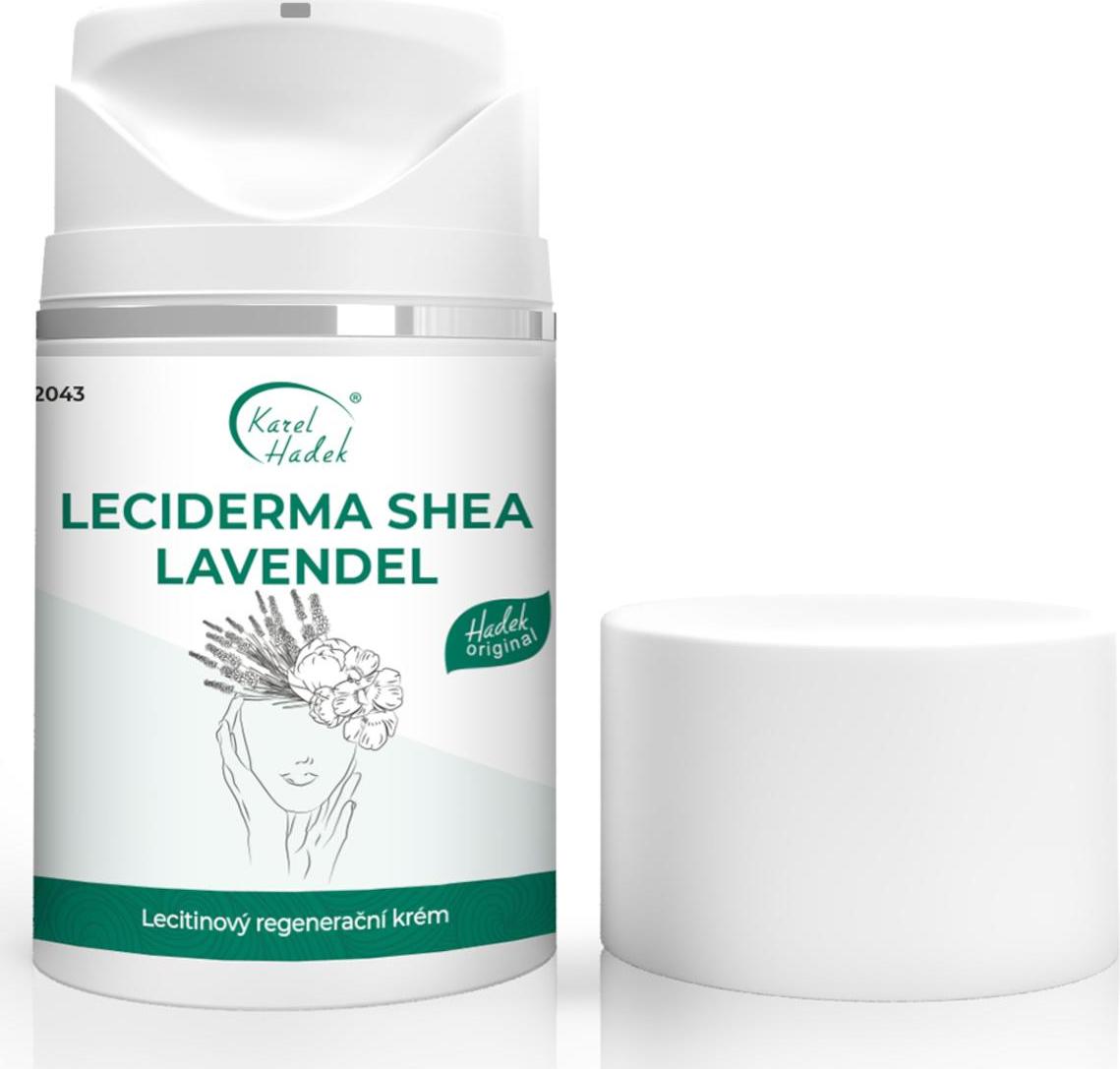 Aromaterapie Karel Hadek LECIDERMA SHEA LAVENDEL Lecitinový regenerační krém 50 ml