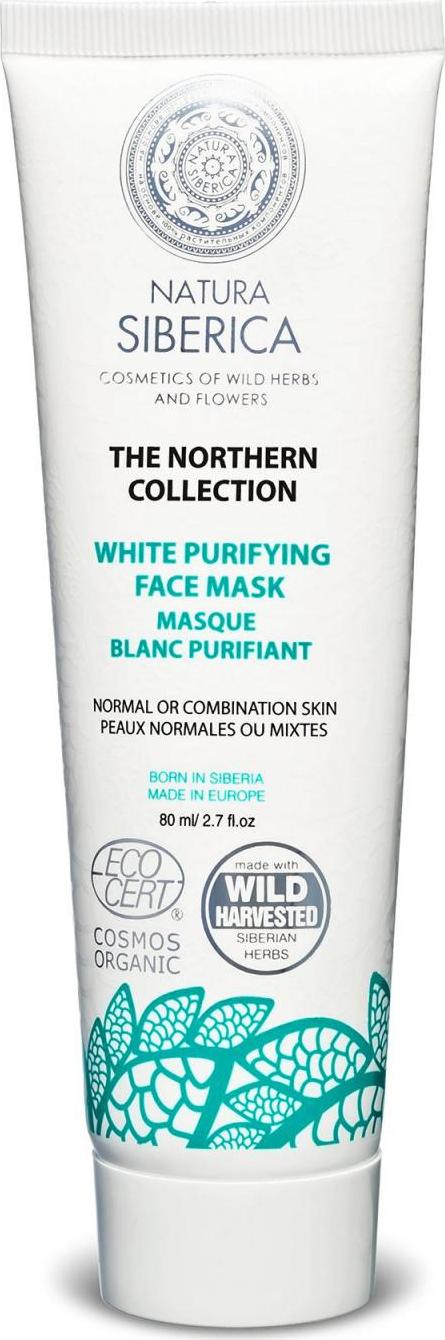 Natura Siberica Bílá pleťová pročišťující maska