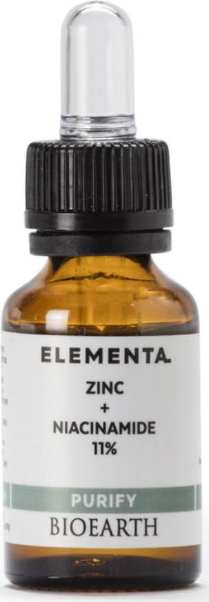 Bioearth Elementa sérum Zinek a Niacinamid 11% 15 ml