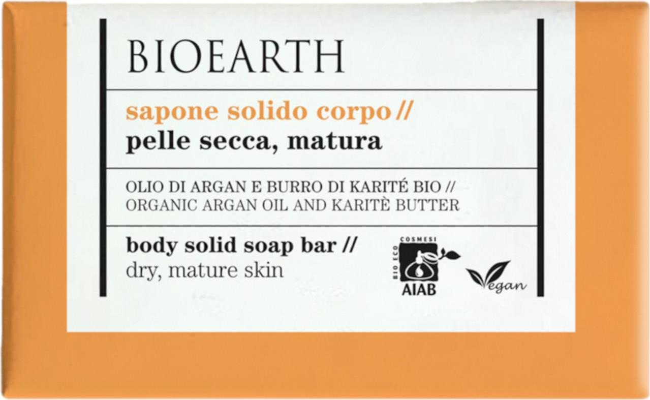 Bioearth Tělové mýdlo pro suchou a zralou pleť 150 g