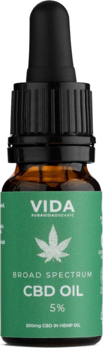 Pura Vida Organic CBD olej 5%