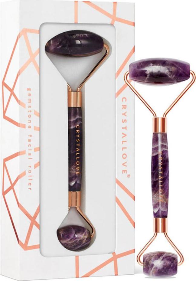 Crystallove Amethyst roller na obličej 1 ks