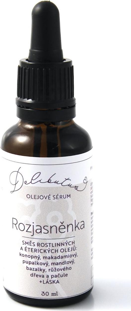 Delibutus Konopné sérum Rozjasněnka 30 ml