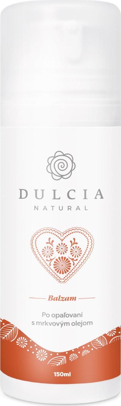 DULCIA natural Balzám po opalování s mrkvovým olejem 150 ml