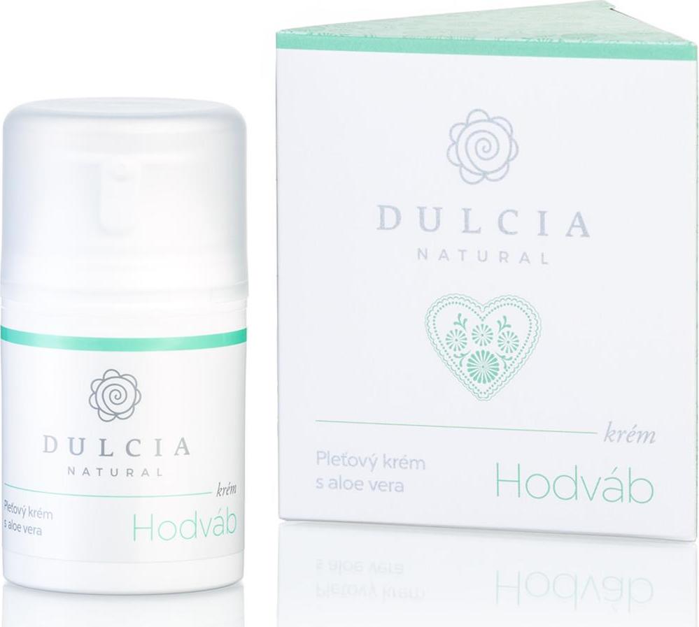 DULCIA natural Pleťový krém s aloe vera a hedvábím 50 ml