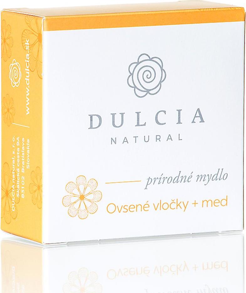 DULCIA natural Přírodní mýdlo ovesné vločky a med 95 g