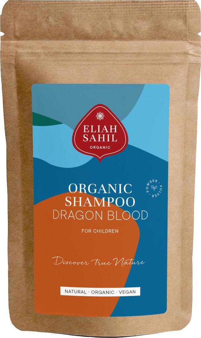 Eliah Sahil Organic Práškový šampon pro děti dragon blood 10 g