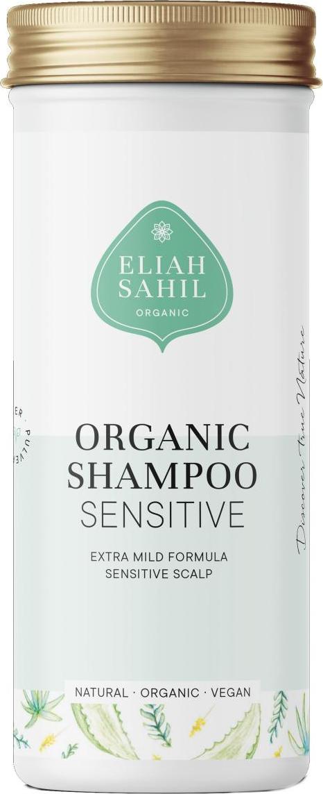 Eliah Sahil Organic Práškový šampon sensitive na citlivou pokožku 100 g