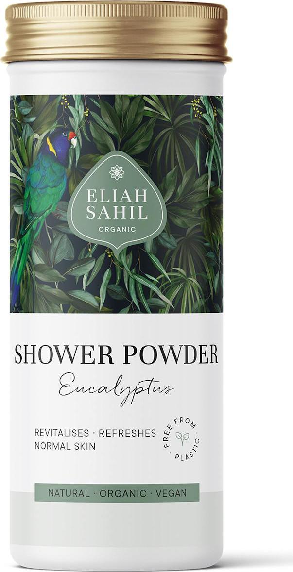 Eliah Sahil Organic Sprchový prášek eukalyptus 90 g
