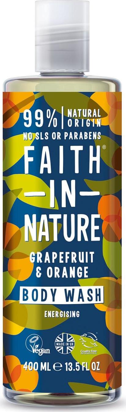 Faith in Nature Sprchový gel grapefruit & pomeranč 400 ml