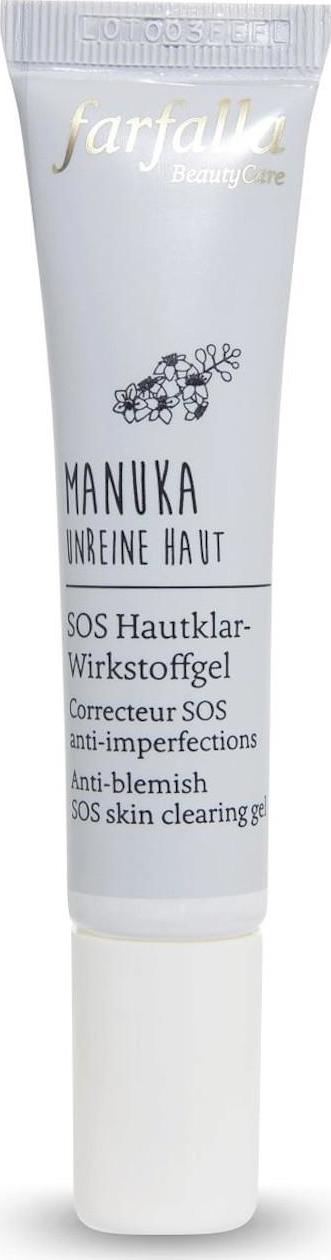 Farfalla Manuka Anti-​blemish SOS pleťový čisticí gel 15 ml