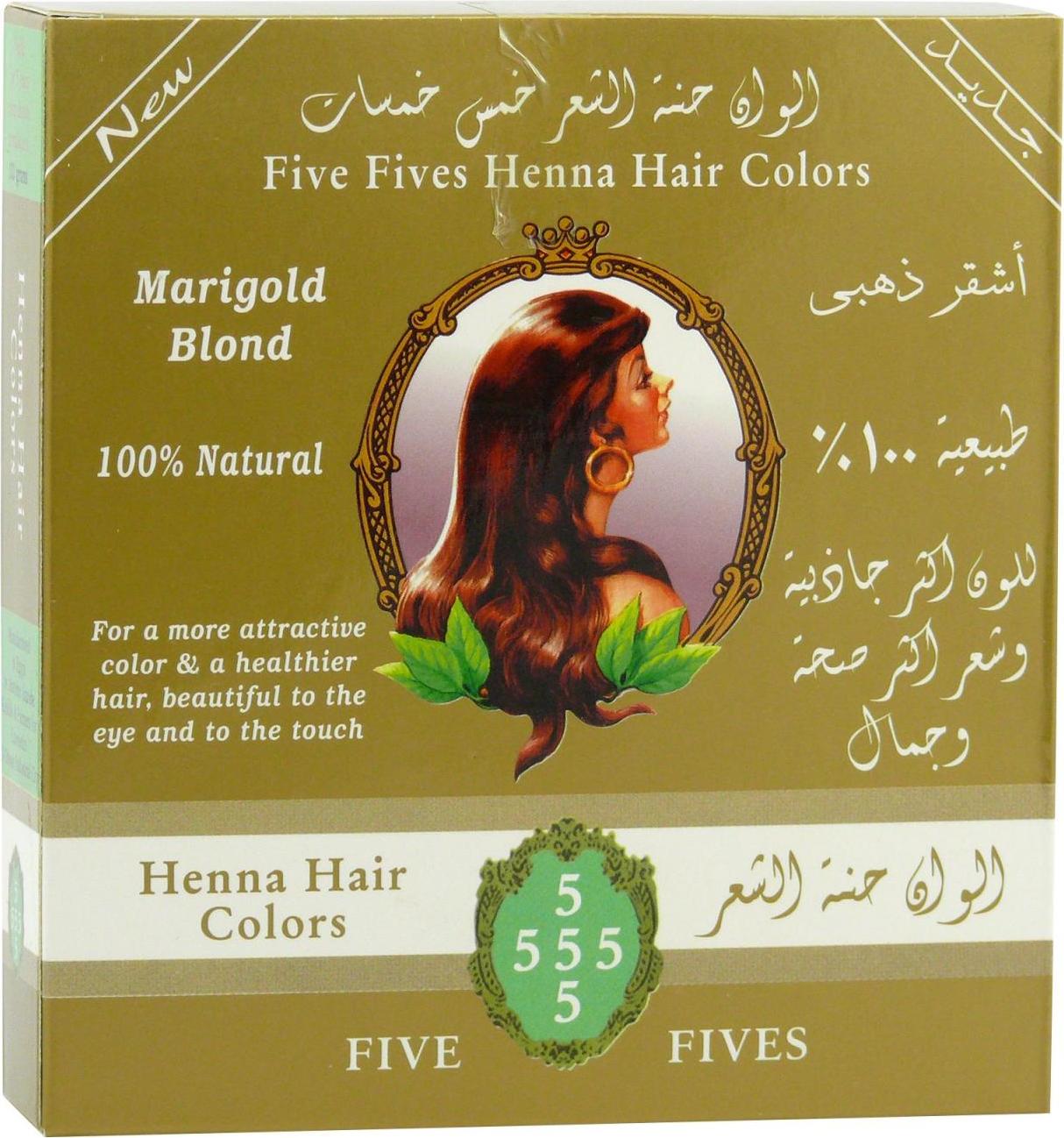 Five Fives Henna Lamda zlatá 100 g