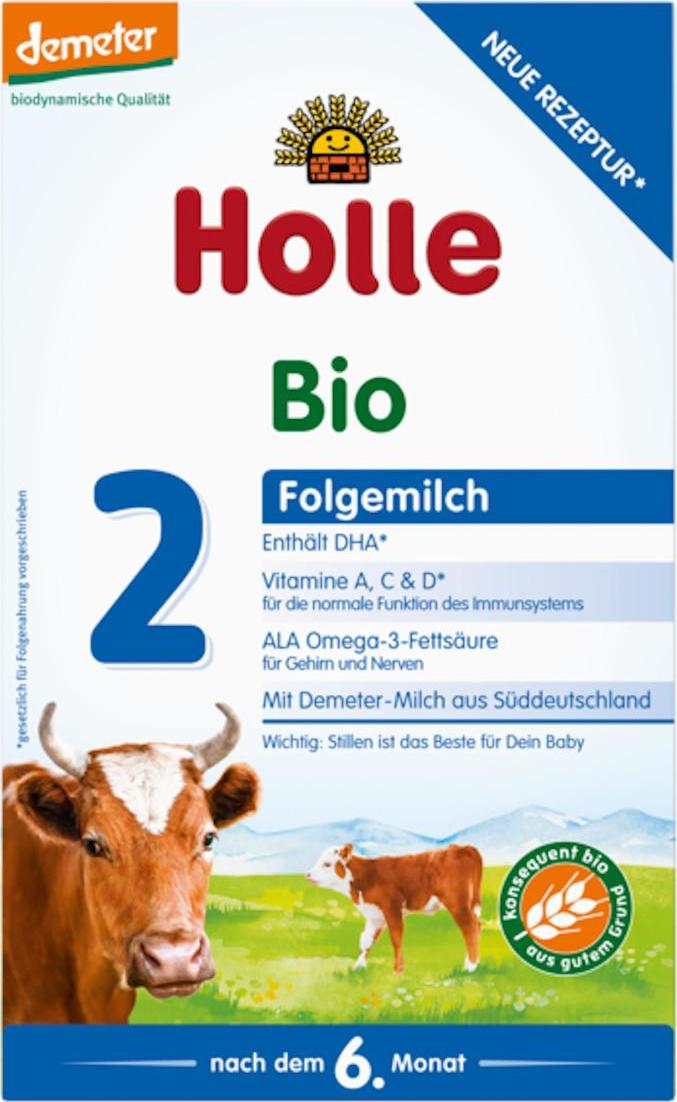 Holle Bio dětská mléčná výživa 2 pokračovací 600 g