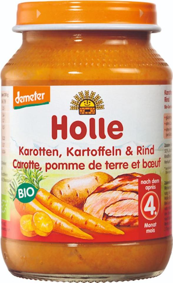 Holle Bio Dětská přesnídávka mrkev