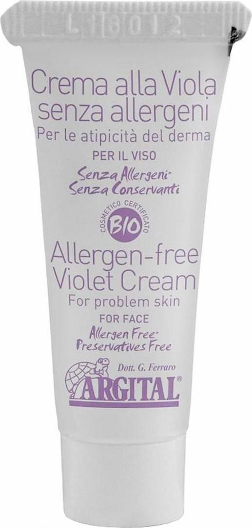 Argital Hypoalergenní krém na obličej s violkou 10 ml