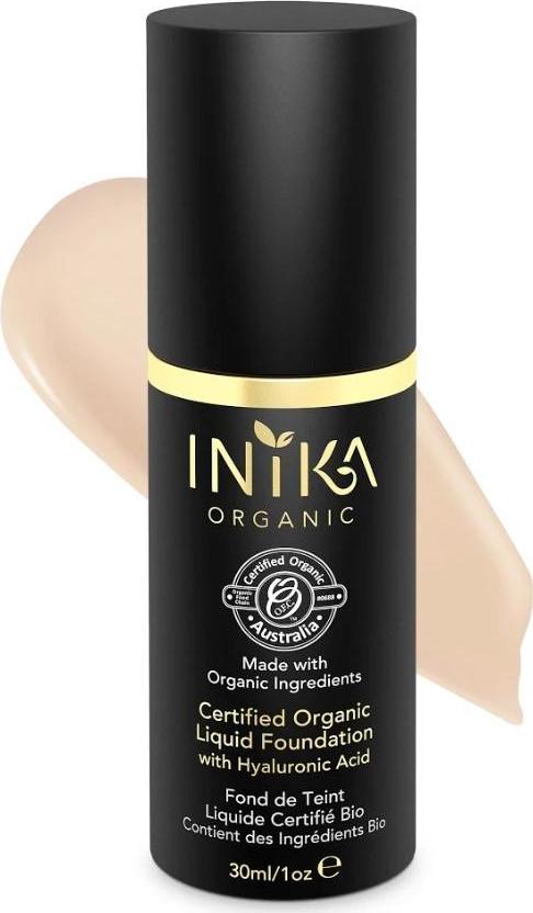 Inika Organic Tekutý make-up s kyselinou hyaluronovou