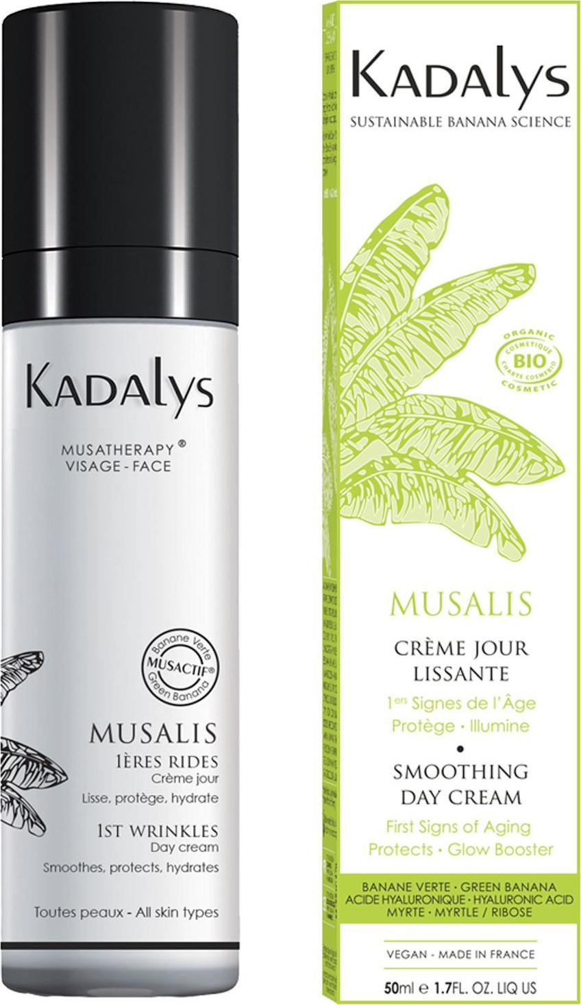 Kadalys MUSALIS BIO Vyhlazující denní krém na první vrásky 50 ml