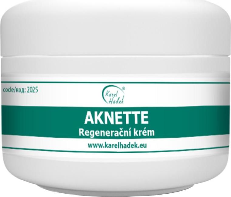 Aromaterapie Karel Hadek AKNETTE Regenerační krém 50 ml