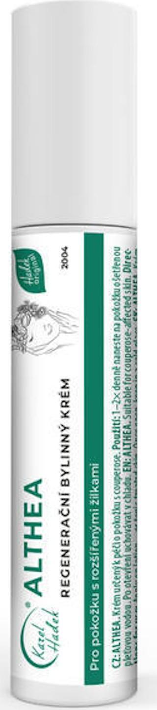 Aromaterapie Karel Hadek ALTHEA Regenerační bylinný krém 10 ml