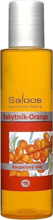 Saloos Koupelový olej rakytník a pomeranč 125 ml