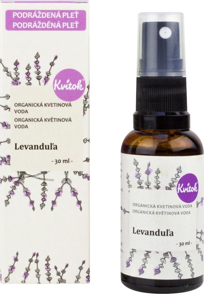 Kvitok Květová voda levandule 30 ml