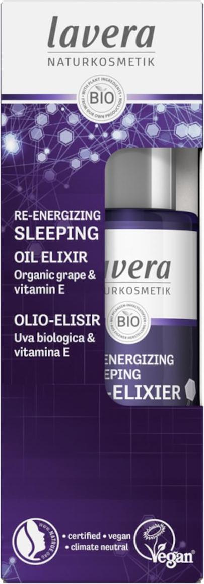 Lavera Energetizující noční olejový elixír 30 ml