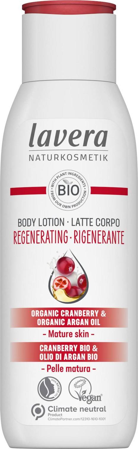 Lavera Regenerující tělové mléko s Bio Brusinkou 200 ml