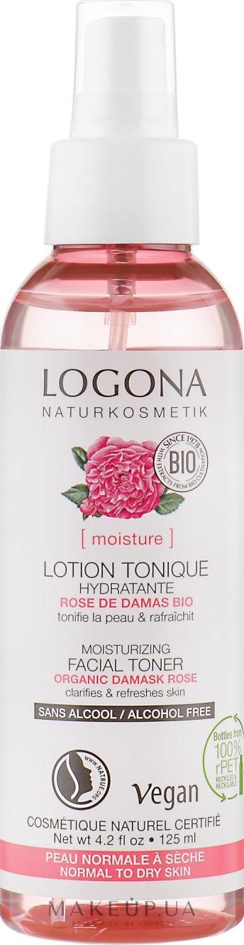 Logona Pleťové tonikum s BIO damašskou růží 125 ml