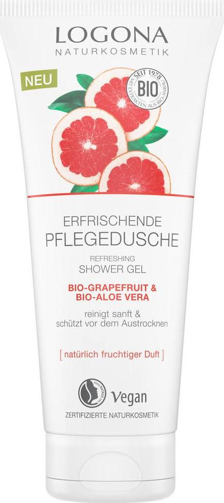 Logona Sprchový gel s BIO Grapefrutem a BIO Aloe Vera 200 ml