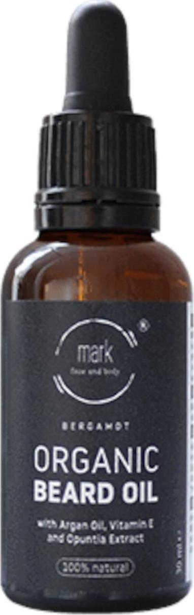 MARK face and body Ošetřující olej na vousy MARK organic beard oil 30 ml