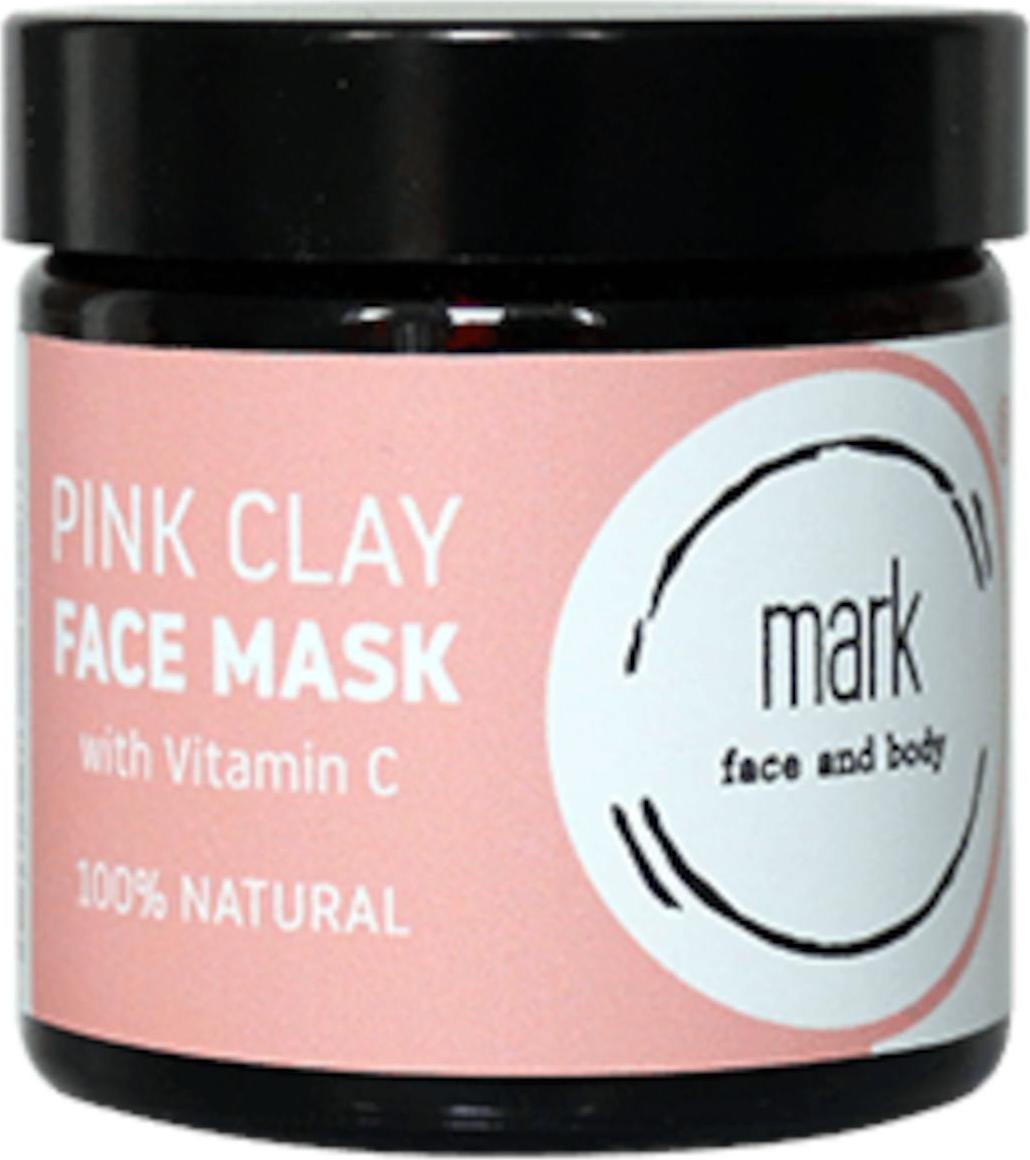 MARK face and body Pleťová pudrová maska MARK pink clay face mask 30 g